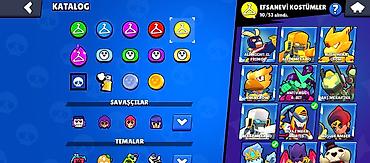 brawl stars 2: Brawl Stars hesabı – zəngin kosmetik və resurslarla Xüsusiyyətlər: - — 5