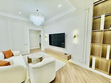 Продажа квартир: 2 комнаты, 75 м², Асанбай мкр Элитка, 1 этаж, Дизайнерский ремонт — 3