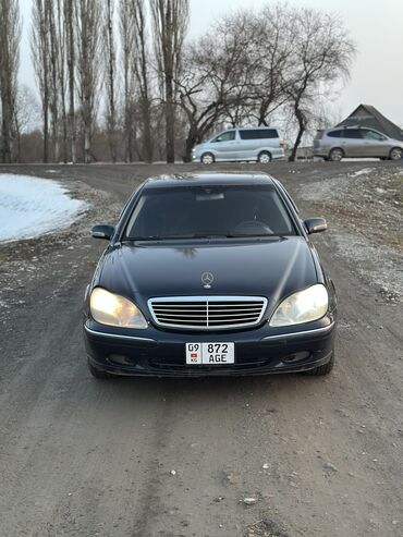 Mercedes-Benz: Mercedes-Benz S-Class: 2000 г., 4.3 л, Автомат, Бензин, Седан