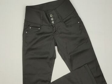 Women: Material trousers for women, size S (EU 36)