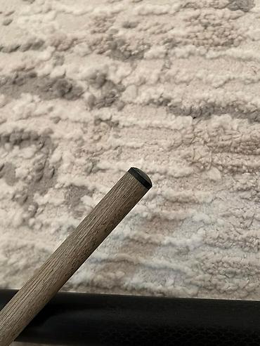 Бильярдные столы: Кий для бильярда с чехлом и аксессуарами - Кий двусоставной, тыльник — 2