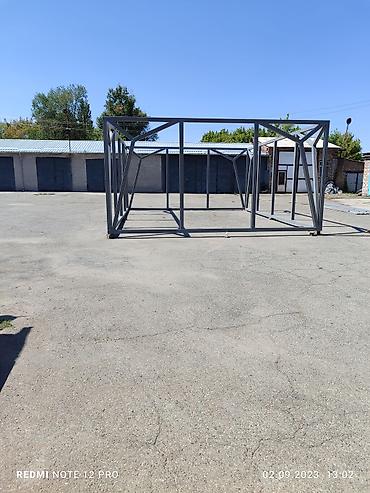 Навесы: Металлоконструкции и монтаж навесов/козырьков под ключ крыша франтон — 15