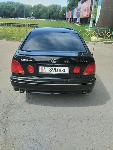 монитор с камерой заднего вида: Lexus GS: 2000 г., Автомат, Седан — 4