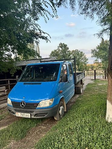 авто домик: Mercedes-Benz Sprinter бортовой грузовик (двухрядная кабина) — 4