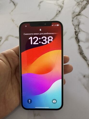 зонтик для телефона: IPhone 12, 256 ГБ, Белый, Защитное стекло, Чехол, 78 %