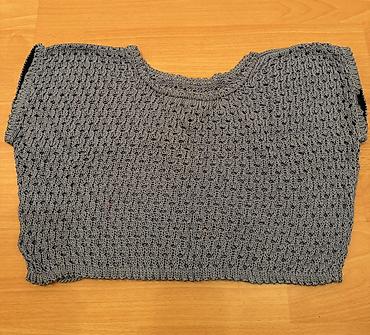 moda mi beograd: Crop bluza unikat,rucni rad — 1