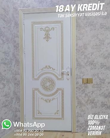 Qapılar və aksessuarlar: 🚪 Topdan Qapı Satışı MDF, otaq və seyf qapıları — hamısı topdan — 6