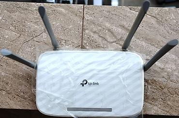 Modemlər və şəbəkə avadanlıqları: Ruter TP-Link AC1200 TP-Link AC1200 Archer C50 model qutusunda — 6