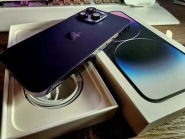 ayfon 14 pro max 2 el: IPhone 14 Pro Max, 128 GB, Deep Purple, Face ID