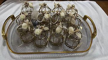 Dekorlar və bəzəklər: 2 DEST XONCA 2 KEPENEK 150 SM YUMRU DEKOR BAHALI TULLE BIRGE Guzguler — 14