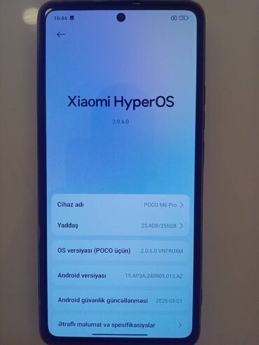 Xiaomi: Xiaomi Mi6, 256 GB, rəng - Qara, 
 Sensor, Barmaq izi, Sənədlərlə