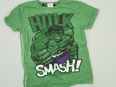 koszulka do fitnessu: T-shirt, Marvel, 7 years, 116-122 cm, condition - Very good