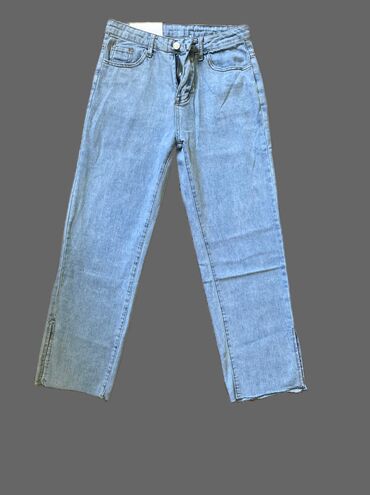 женские джинсы на резинке: Түз, H&M