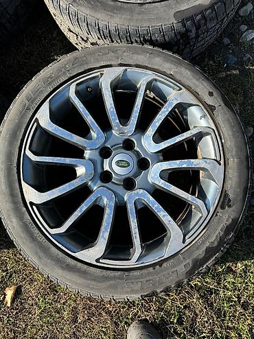 Транспорт: Колеса в сборе 275 / 45 / R 20, Всесезонная, Б/у, Комплект, Внедорожные (АТ/МТ), Литые, отверстий - 5 — 5