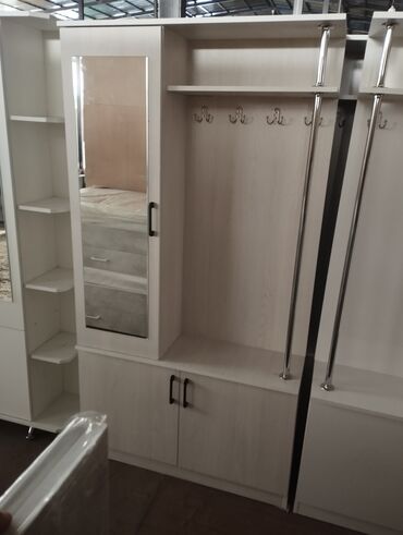 Шкафы-прихожие: Шкаф-прихожая, Новый, С зеркалом, ЛДСП, В рассрочку — 5