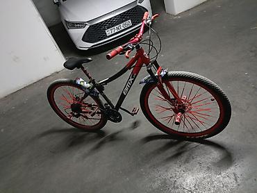 İdman velosipedləri: BTMX GTR 299 dağ/şəhər velosipedi - Rəng: qara-qırmızı kombinasiyası — 5