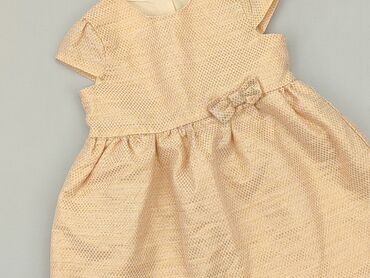 letnia zielona sukienka w kwiaty: Dress, 12-18 months, condition - Very good