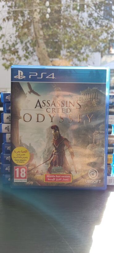 Oyun diskləri və kartricləri: PlayStation 4 üçün assasins creed odyssey oyun diski, ikinci əldir