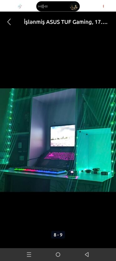 беспроводные наушники xiaomi купить в баку: ASUS TUF Gaming noutbuku – 17 düymlük ekranlı oyun modeli Əsas