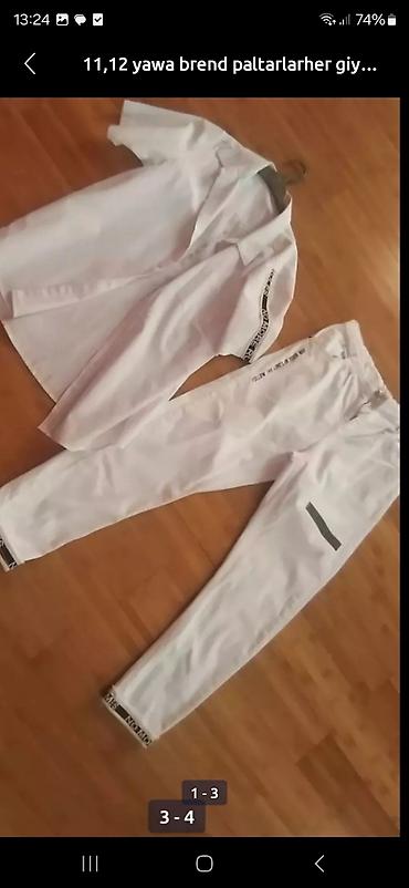 Uşaqlar üçün digər geyimlər: Uşaq geyimləri dəsti - Mavi, yumşaq və tüklü parça ilə xalat – — 8