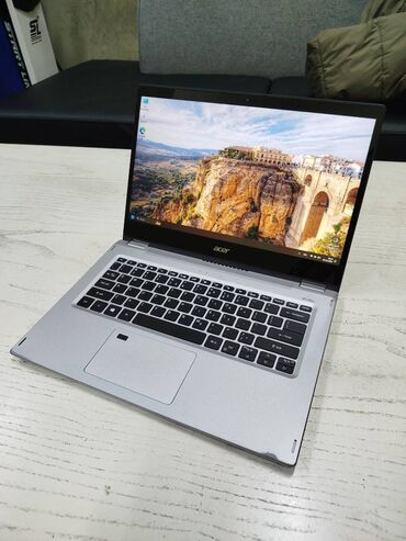 трансформер для ноутбука: Ноутбук, Acer, 8 ГБ ОЭТ, Intel Core i5, 14 ", Колдонулган, Татаал эмес тапшырмалар үчүн, эс тутум NVMe SSD