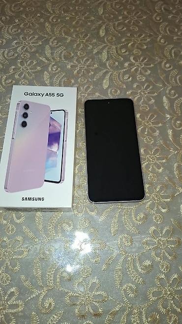 galaxy a57 5g: Samsung Galaxy A55 5G, rəng - Bənövşəyi, Barmaq izi — 3