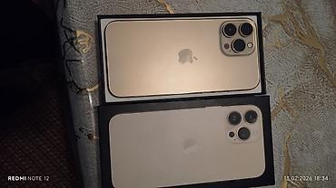 ayfon x plus: IPhone 13 Pro Max, 256 GB, Qızılı, Face ID — 2