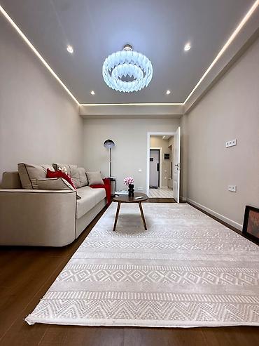 room: 2 комнаты, 65 м², ул. Ахунбаева / Чапаева Элитка, 9 этаж, Дизайнерский ремонт — 3