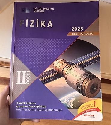 pdf 4 1: Məhsul: “Fizika 2025 – Test Toplusu” (DİM), Hissə I və Hissə II AZ — 3