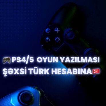 playstation 3 diskleri: PlayStation 4 ve 5 Şəxsi türk hesabına oyun yazilmasi.WhatsAppa