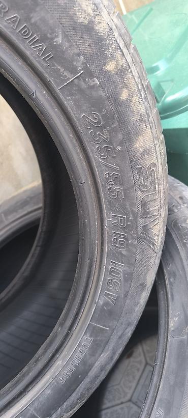 авто азербайджане: Məhsul: 4 ədəd avtomobil təkəri Ölçü və göstəricilər: - Ölçü: 235/55 — 4