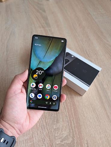 ophone 17: Google Pixel 7, Б/у, 128 ГБ, цвет - Черный, 1 SIM, 2 SIM, eSIM — 1