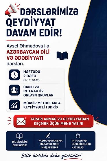 birə: Repetitor, Ədəbiyyat, Azərbaycan dili, İmtahanlara hazırlıq — 1
