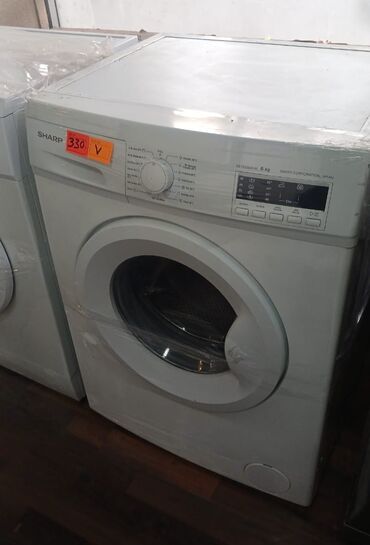 sharp soyuducu servis: Стиральная машина Sharp, 6 кг, Б/у, Автомат, Есть сушка, Есть кредит, Платная доставка