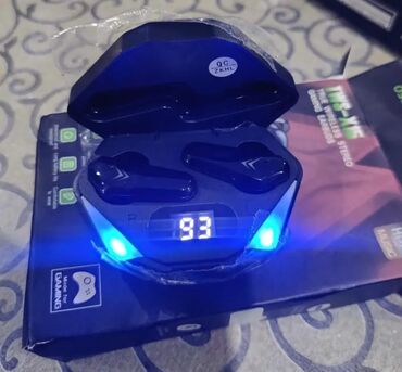 oyun ucun qulaqciqlar: Yeni Simsiz (Bluetooth) Qulaqcıqlar, rəng - Qara