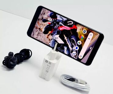 Samsung: Google Pixel 3, Б/у, 256 ГБ, цвет - Черный, 1 SIM