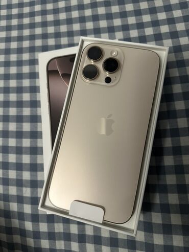 айфон 16 про макс бу цена: IPhone 16 Pro Max, Колдонулган, 256 ГБ, 96 %