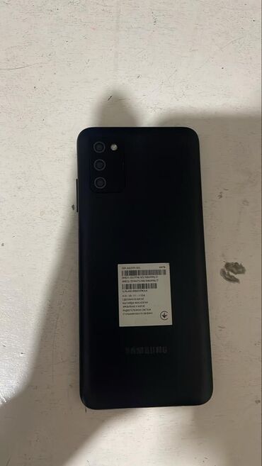 самсунк а02: Samsung Galaxy A03, Б/у, 64 ГБ, цвет - Черный, 2 SIM