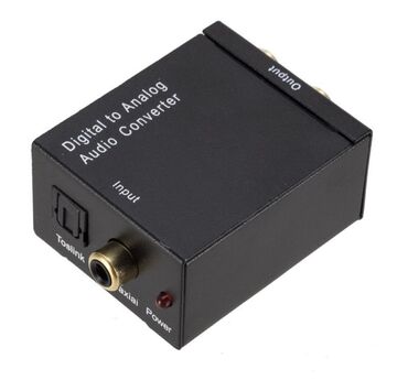 установка розетки: Конвертер звука оптический Digital to analog Audio цифровой в