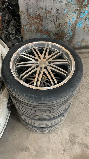 авто в рассрочку бишкек инстаграм: Дөңгөлөктөр монтажда 245 / 40 / R 19, Жай, Колдонулган, Комплект, Жеңил унаалар, Куйма, тешиктери - 5