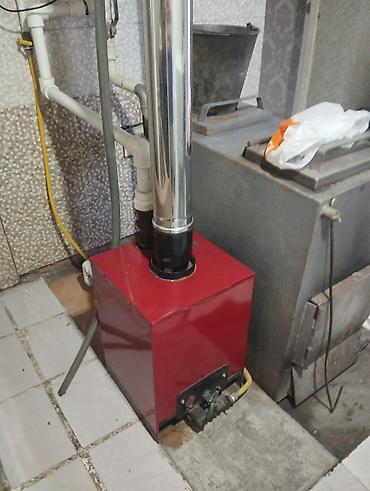 козье: Газовый напольный котёл с дымоходом — 1