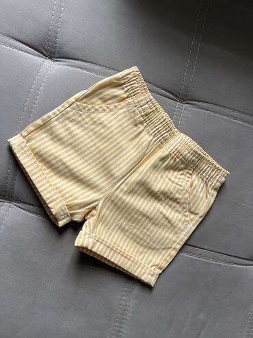 пошив мужской одежды: Детский топ, рубашка, цвет - Желтый, Б/у