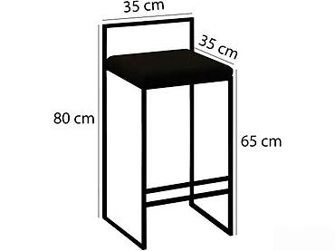 Chairs: BARSKA METALNA STOLICA NOVA STOLICA ZA KUCU TERASU BASTU TOP | Cene — 4