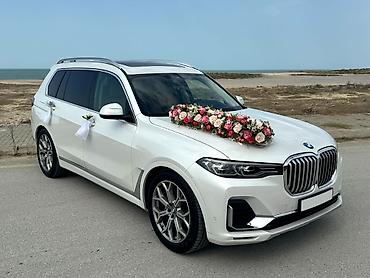 Avto xidmətlər: Bəy gəlin maşını BMW X7.Premium klassdır.Maksimum Komfort: Geniş salon — 9