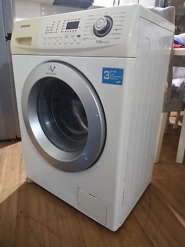 Paltaryuyan maşınlar: Paltaryuyan maşın Samsung, 5 kq, İşlənmiş, Avtomat, Qurutmasız, Kredit yoxdur, Ünvandan götürmə — 5