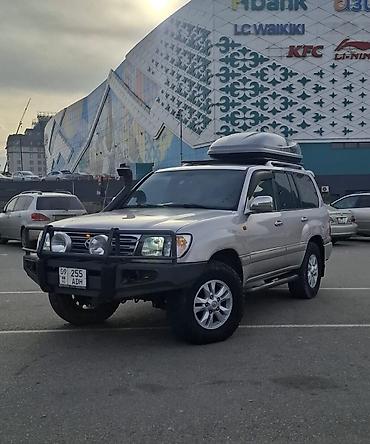 салон для машины: Toyota Land Cruiser: 2003 г., 4.2 л, Автомат, Дизель, Внедорожник — 4