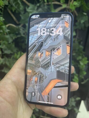 Apple iPhone: IPhone 12, 128 GB, Göy, Face ID