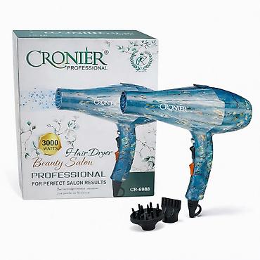 fen basligi: №: 6340 Məhsulun adı: Fen CR-6988 3000W Brend: Cronier Kateqoriya — 1