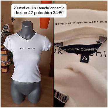 zara blize: Majica French Connection (FCUK) – ženska - Veličina: XS - Boja: bela — 1