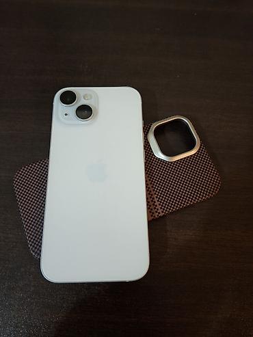 samavar satisi: IPhone 15, Ağ, Face ID — 2